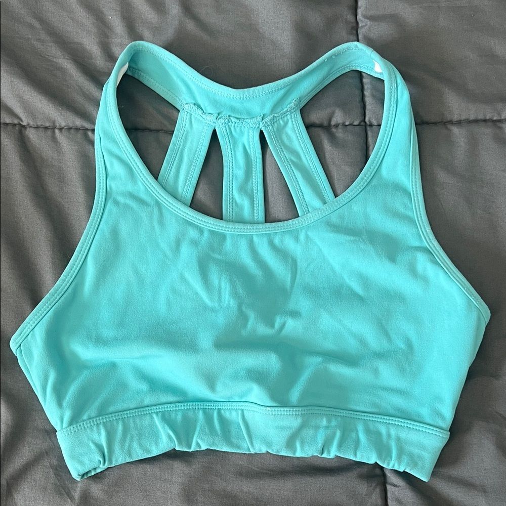 NVGTN Strappy Sports Bra Blue Size Small